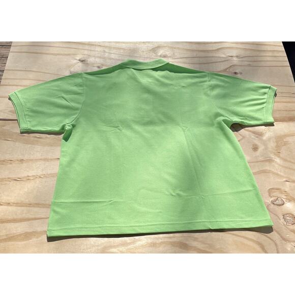 Lacoste Short Sleeve Polo Shirt Men's Alligator Logo Green Sz. 8 - New - Picture 6 of 6